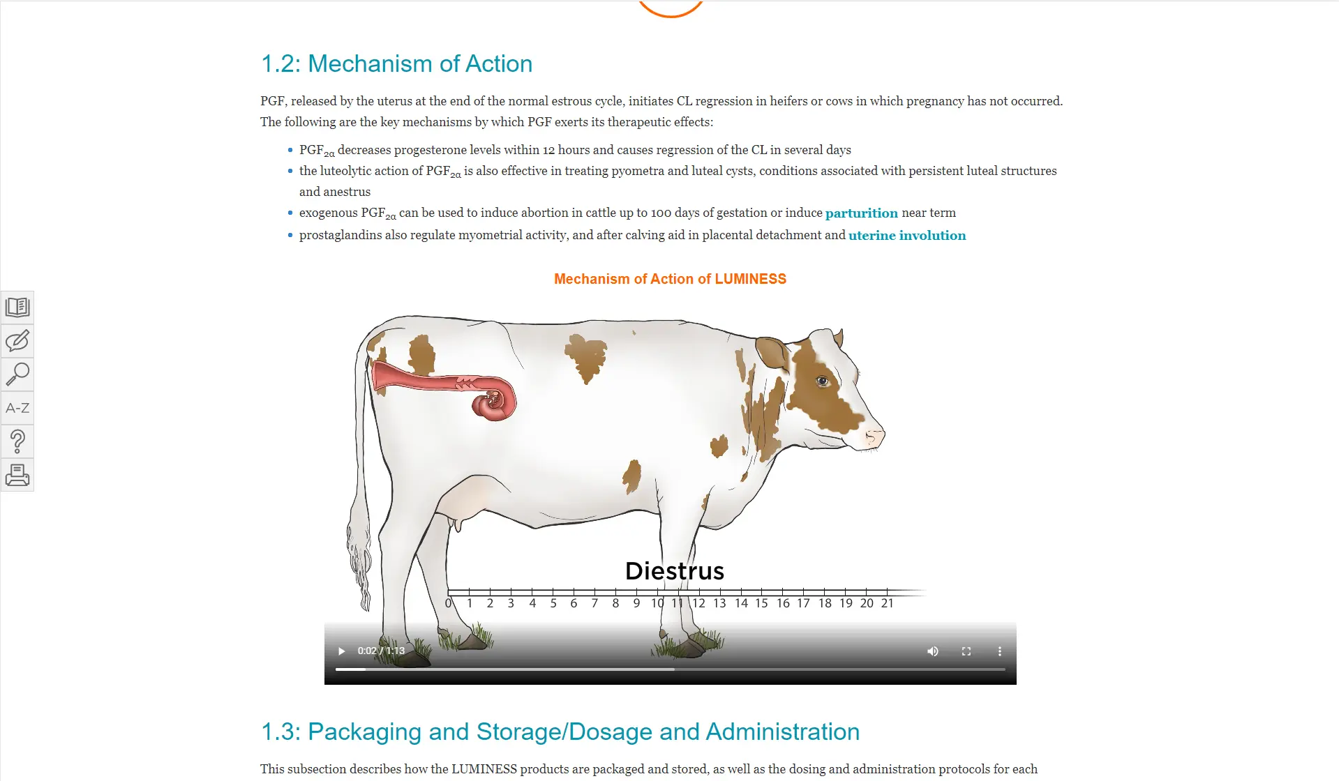 Beef & Dairy Cattle eLearning Example